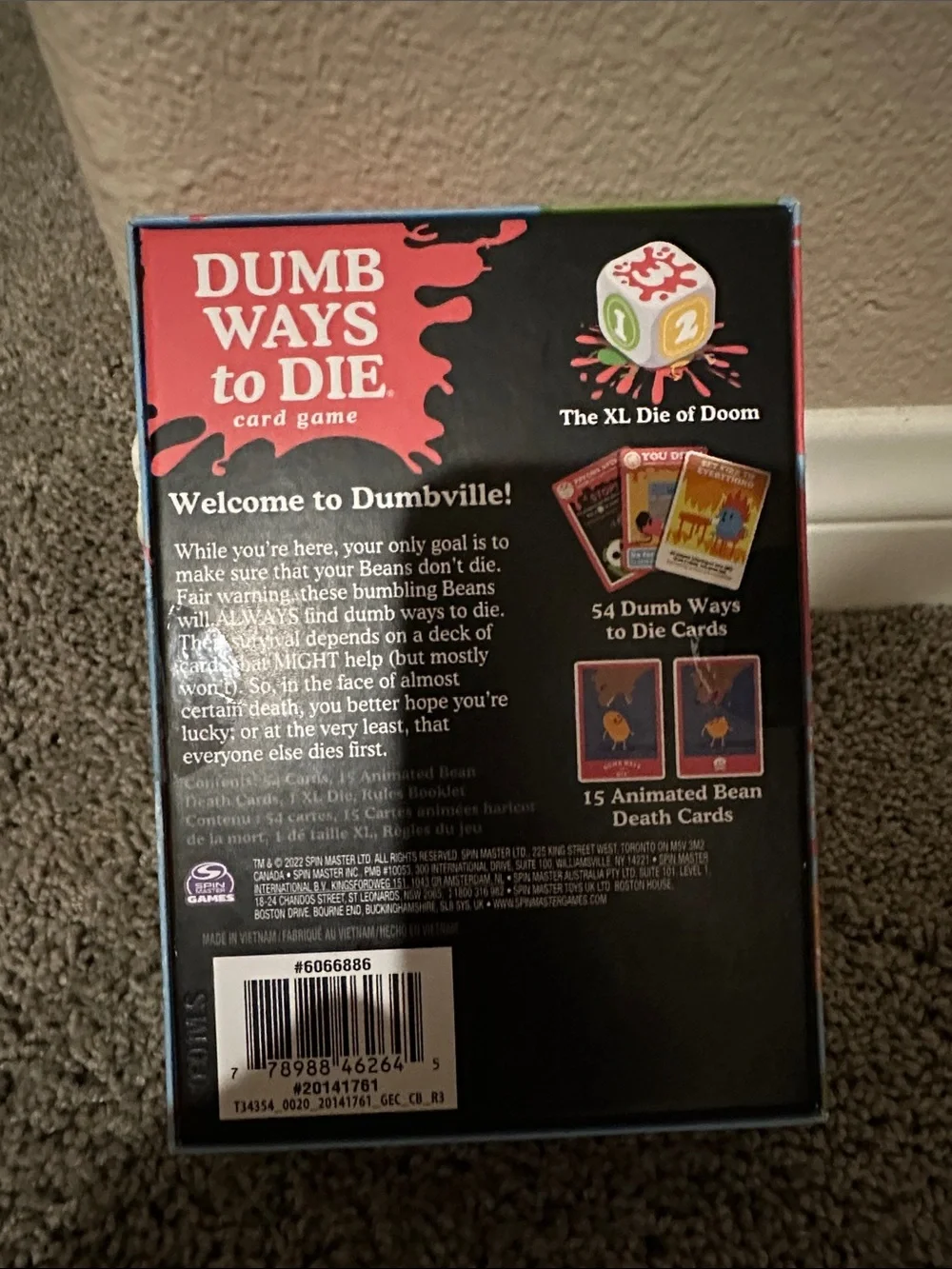 Dumb Ways to Die Card Game - Colorful Characters Edition